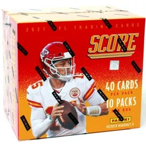 2021 Panini Score Football Hobby 12 Box Case 4 Autos Per Box (Ships Sealed Only)