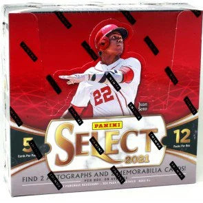 2021 Panini Select Baseball Hobby 12 Box Case (Ships Sealed Only)
