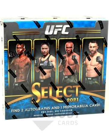 DRAFT - 2021 Panini Select UFC Hobby 12-Box Case | Factory Sealed