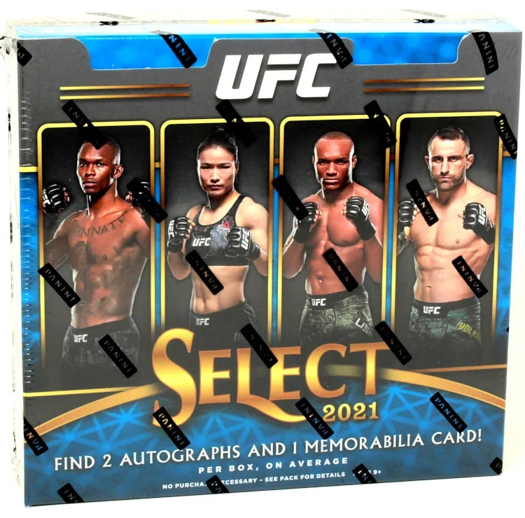 2021 Panini Select UFC Hobby 12 Box Case