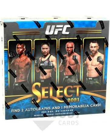 DRAFT - 2021 Panini Select UFC Hobby Box | 12 Packs