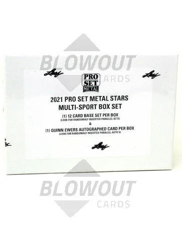 DRAFT - 2021 Pro Set Metal Stars Multi-Sport Box | 64 Cases Produced
