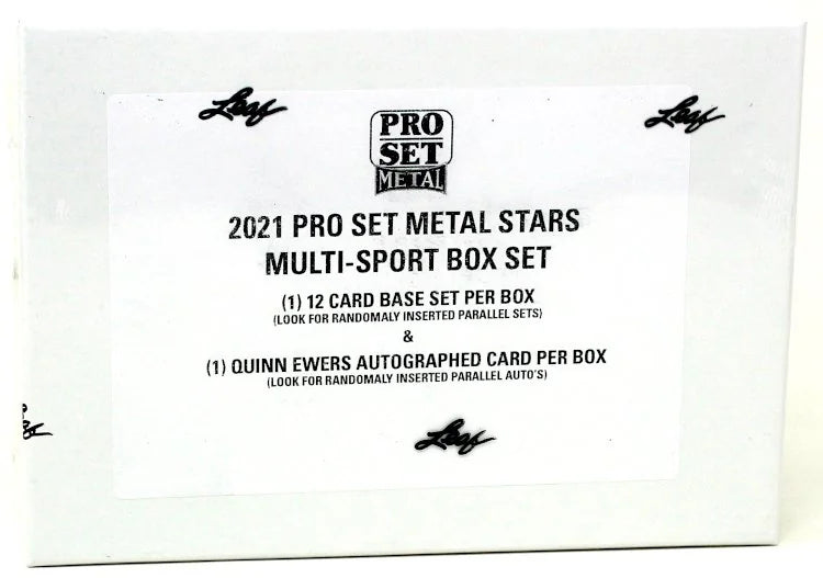 2021 Pro Set Sports Metal Stars Multi-Sport Box Set
