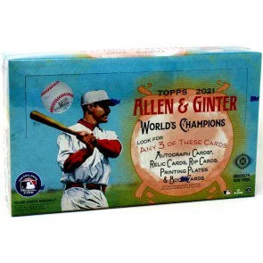 2021 Topps Allen Ginter Baseball Hobby 12 Box Case (Ships Sealed Only)