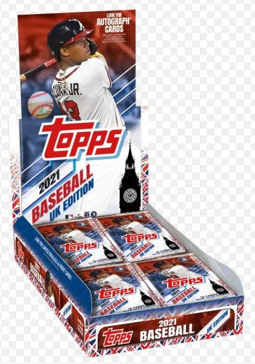 2021 Topps Baseball UK Edition Box