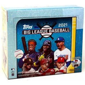 2021 Topps Big League Baseball Hobby 20 Box Case (Ships Sealed Only)