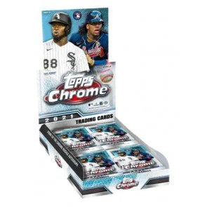 2021 Topps Chrome Baseball Lite 16 Box Case (Ships Sealed Only)