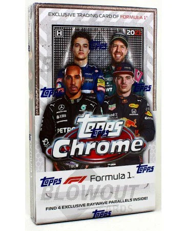 DRAFT - 2021 Topps Chrome Formula 1 Racing Lite | 16-Box Case