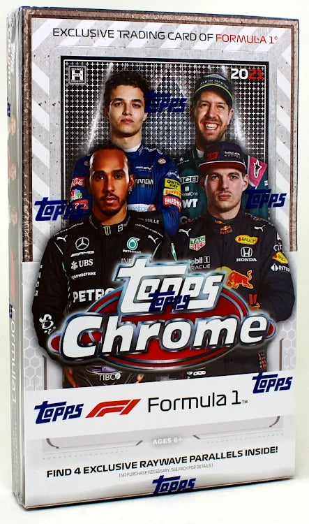 2021 Topps Chrome Formula 1 Racing Lite 16 Box Case