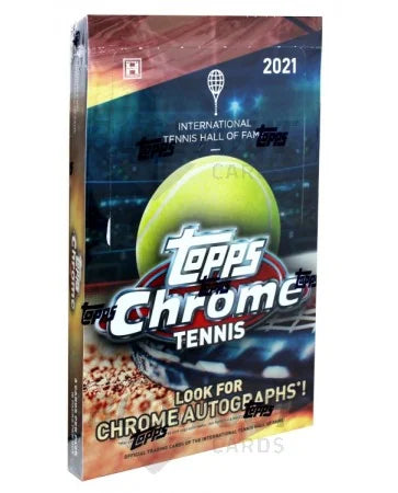 DRAFT - 2021 Topps Chrome Tennis Hobby Box | Chrome Autographs