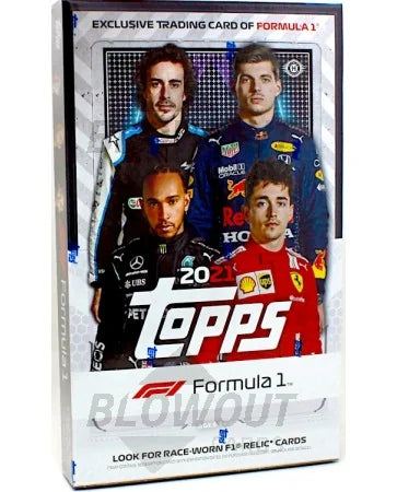 DRAFT - 2021 Topps Formula 1 Racing Hobby Case | 12 Boxes