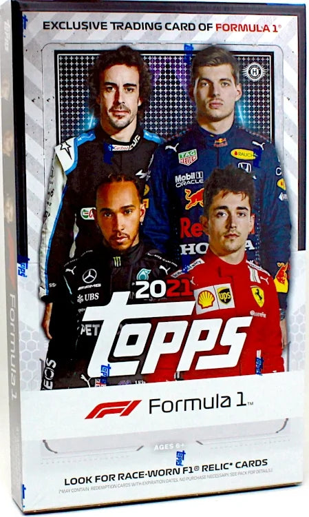2021 Topps Formula 1 Racing Hobby 12 Box Case
