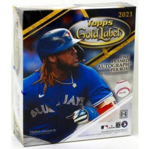 2021 Topps Gold Label Baseball Hobby Box (Ships Sealed Only) - B