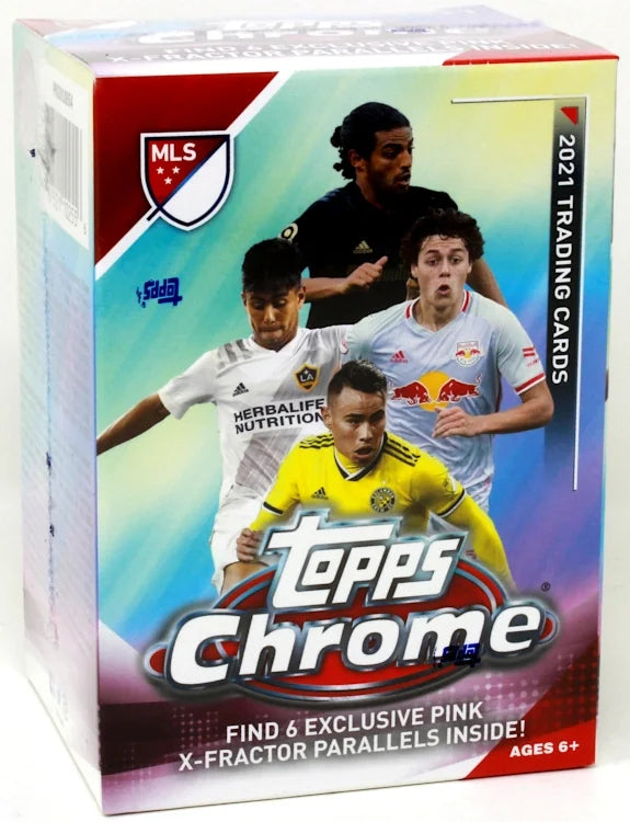 2021 Topps MLS Chrome Soccer Blaster 20 Box Lot