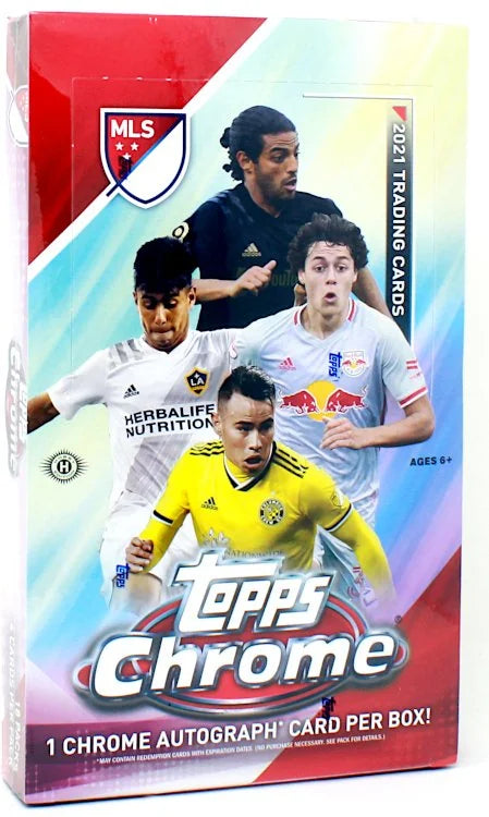 2021 Topps MLS Chrome Soccer Box