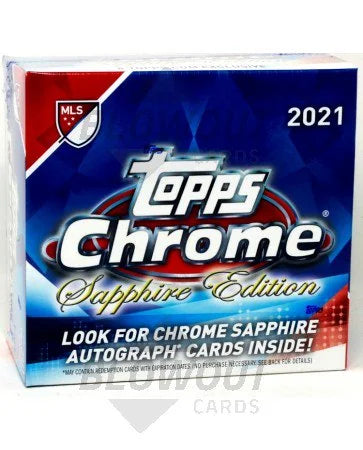 DRAFT - 2021 Topps MLS Chrome Sapphire Edition Box | 8 Packs