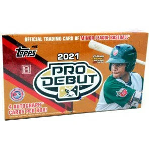 2021 Topps Pro Debut Baseball Hobby Box (Ships Sealed Only)