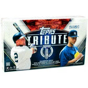 2021 Topps Tribute Baseball Hobby 6 Box Case 17255 (Ships Sealed Only)