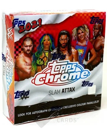 DRAFT - 2021 Topps Chrome WWE Slam Attax Hobby Box