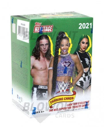 DRAFT - 2021 Topps WWE Heritage Blaster Box | Factory Sealed