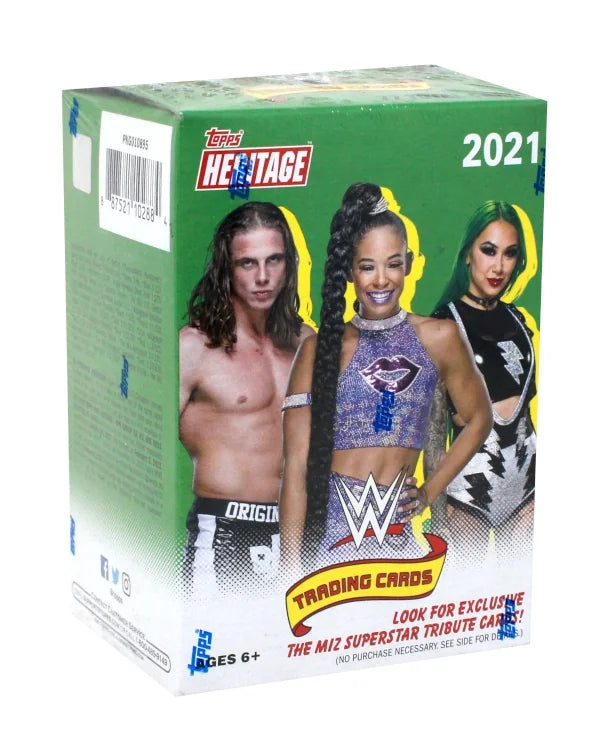 2021 Topps WWE Heritage Wrestling Blaster Box