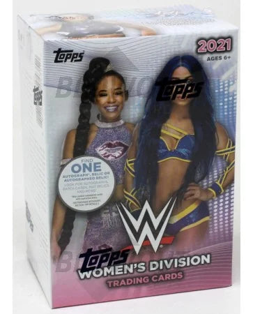 DRAFT - 2021 Topps WWE Women's Division Blaster Box | 11 Packs