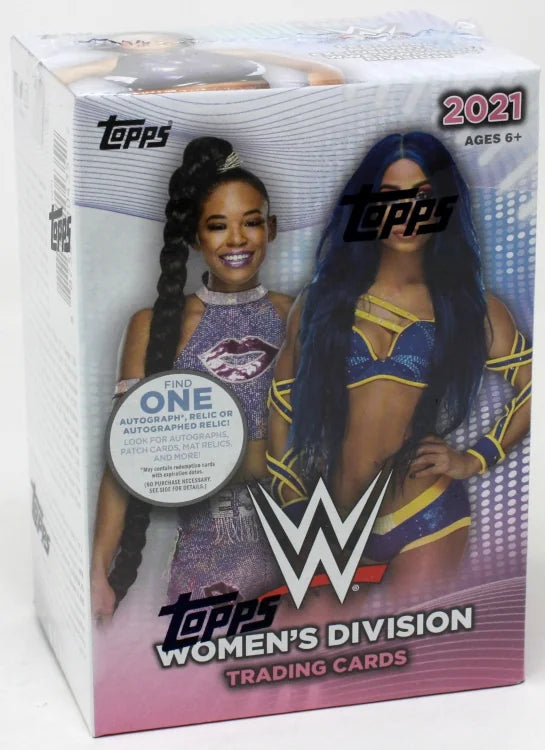 2021 Topps WWE Women's Division Blaster Box