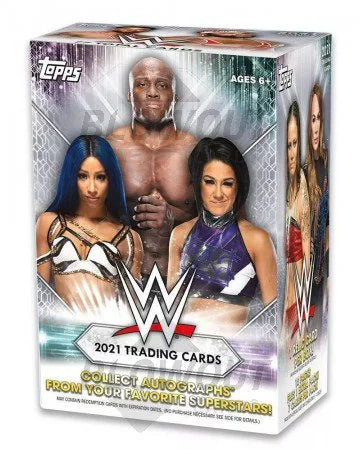 DRAFT - 2021 Topps WWE Wrestling Blaster Case | 40 Boxes