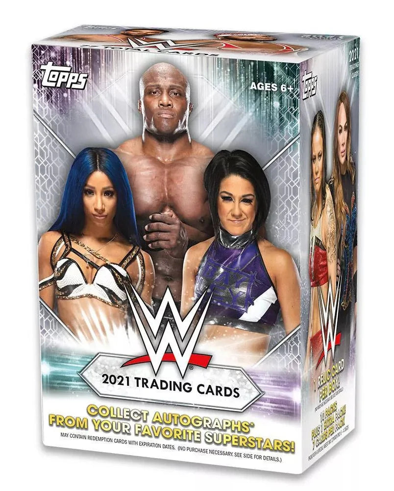 2021 Topps WWE Wrestling Blaster 40 Box Case