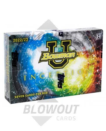 DRAFT - 2022-23 Bowman University Inception Hobby Box | Victor Wembanyama Rookie Cards