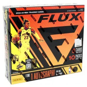 2022 23 Panini Flux Basketball Hobby Case 12 Boxes (Ships Sealed Only)