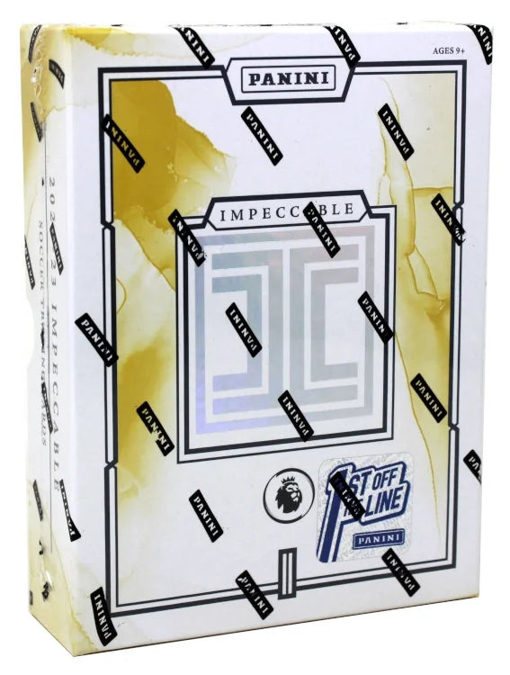 2022-23 Panini Impeccable Soccer 1st Off The Line Hobby Box