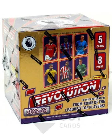 DRAFT - 2022-23 Panini Revolution Soccer Hobby Case | 8 Boxes