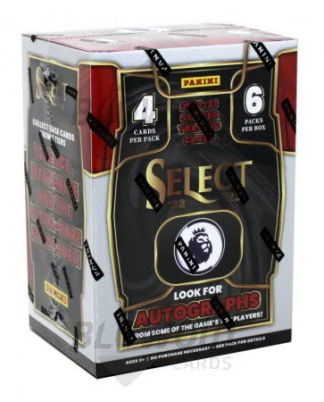 DRAFT - 2022-23 Panini Select Premier League Soccer Blaster Case | 20 Boxes