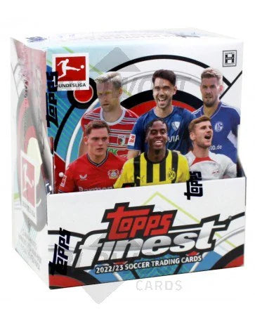 DRAFT - 2022-23 Topps Finest Bundesliga Soccer Hobby Box