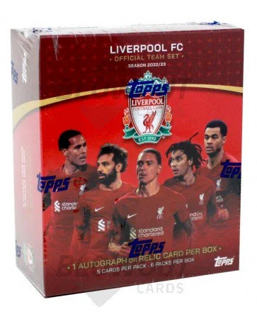 DRAFT - 2022-23 Topps Liverpool FC Team Set | 20 Box Lot
