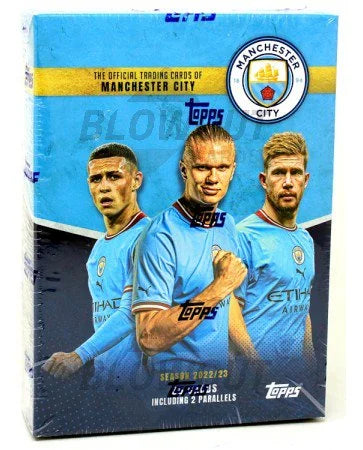 DRAFT - 2022-23 Topps Manchester City Team Set Box