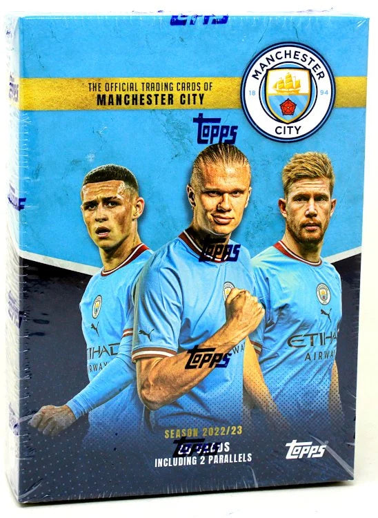 2022-23 Topps Manchester City Soccer Team Set Box