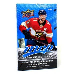 2022 23 Upper Deck MVP Hockey Hobby Case 20 Boxes (Ships Sealed Only)