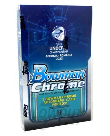 DRAFT - 2022 Bowman Chrome Road to UEFA Under-21 European Championship Soccer Hobby Box