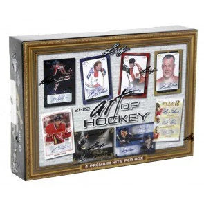 2022 Leaf Art of Hockey Box Hockey Trading Cards (Ships Sealed Only)