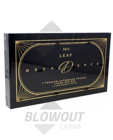 DRAFT - 2022 Leaf Decadence Multi-Sport Box | Metal Holo-Dimensional
