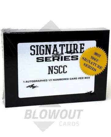 DRAFT - 2022 Leaf NSCC Signature Series 1/1 Autographed Card Box