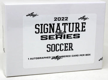 2022 Leaf Signature Series Soccer Hobby Box