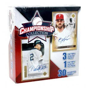 2022 MJ Holdings Championship Collection Baseball Mega Box 4 Packs (Ships Sealed Only)