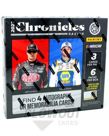 DRAFT - 2022 Panini Chronicles Racing Hobby Box | 3 Autos + 1 Memorabilia