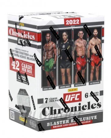 DRAFT - 2022 Panini Chronicles UFC Blaster Box | 6 Packs