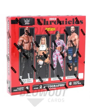DRAFT - 2022 Panini Chronicles WWE Hobby Case | 12 Boxes