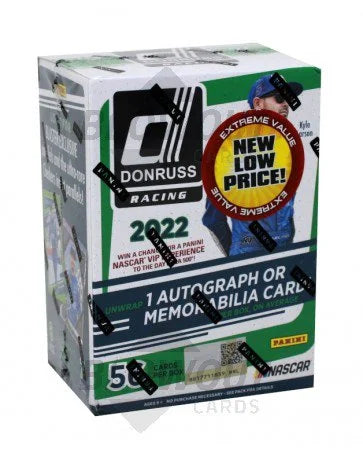 DRAFT - 2022 Panini Donruss Racing Blaster Box Lot | 20 Boxes, 140 Packs