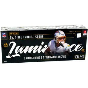 2022 Panini Luminance Football Hobby 12 Box Case